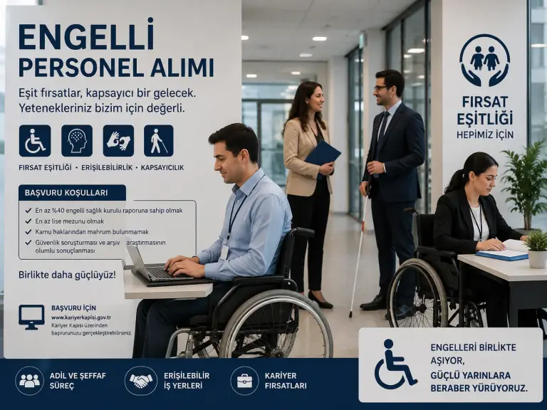 Kamuya engelli işçi alımı ile memur alımındaki usuller eşitlenmelidir