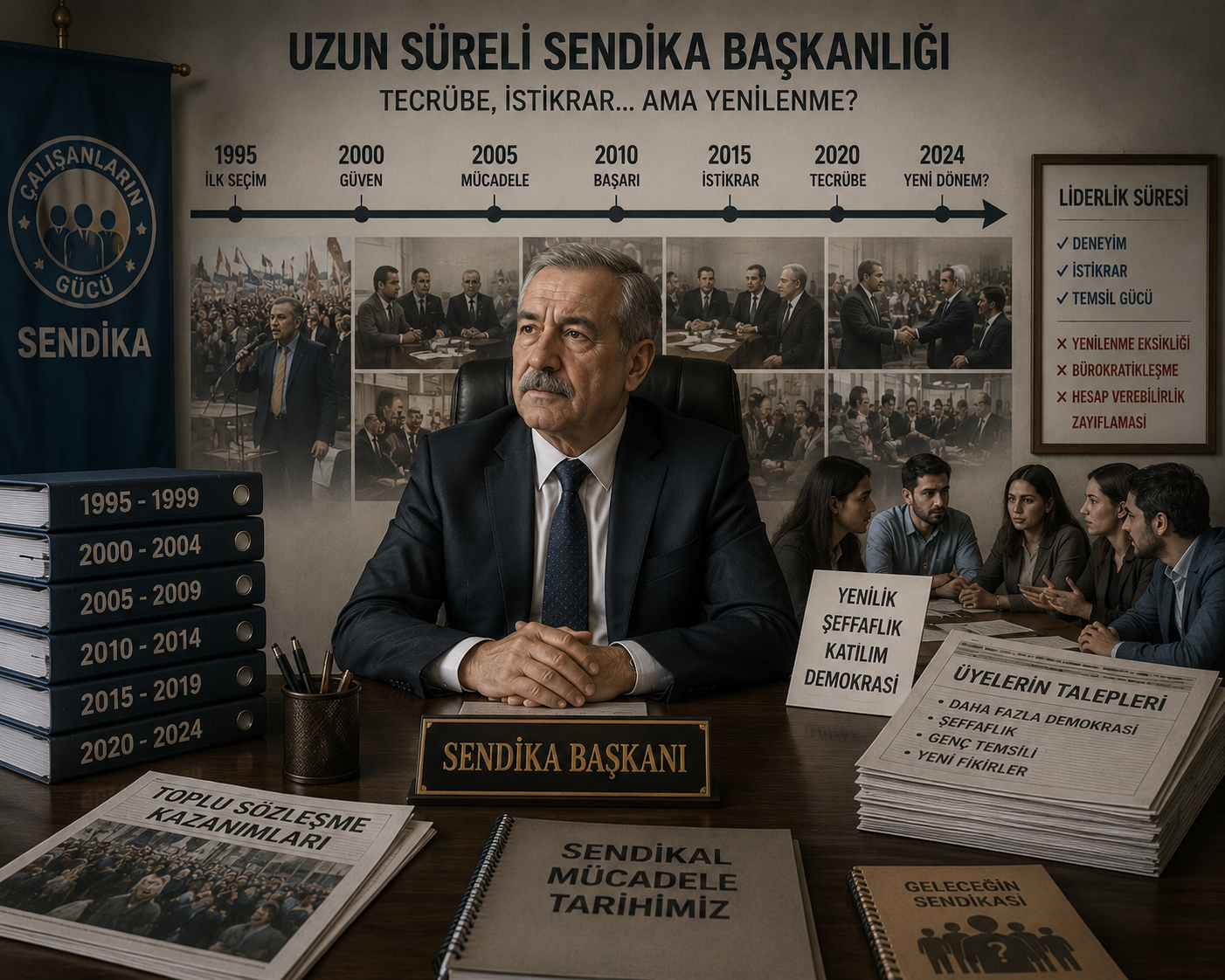 Sendika başkanlarının lüks araç kullanması üyeleri rahatsız ediyor