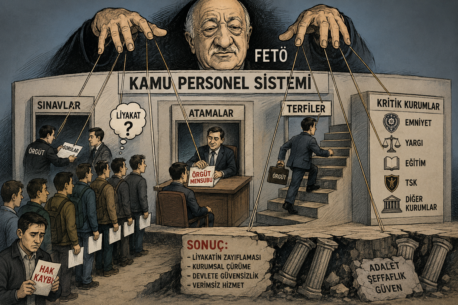 FETÖ Siyonistlerin taktiğini uyguluyor
