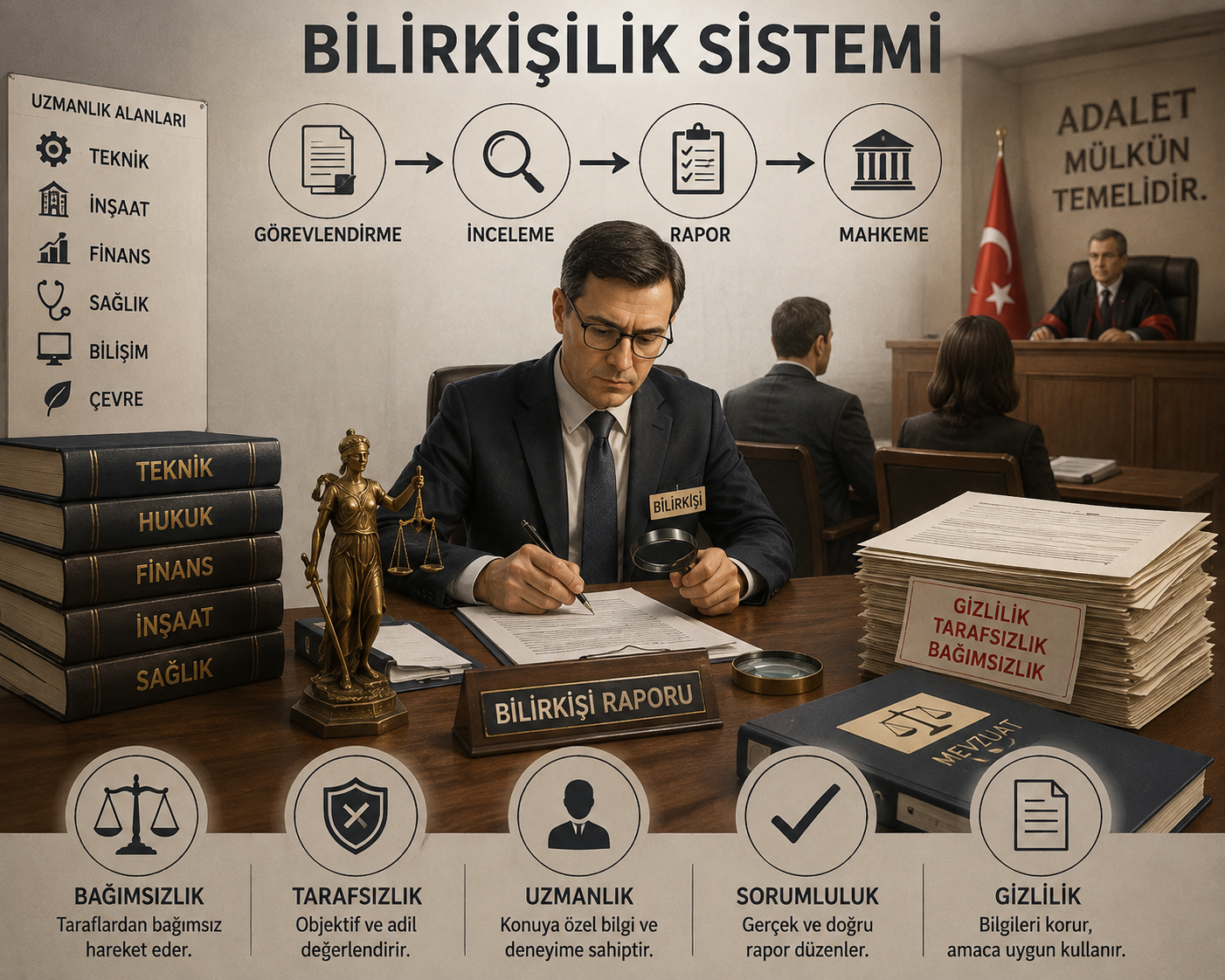 Mahkemelerdeki bilirkişilik sistemi ıslah edilmezse acılar ve gözyaşları dinmez
