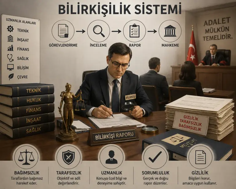 Bilirkişilik yapan bir akademisyenin gözünden bilirkişilik sistemi